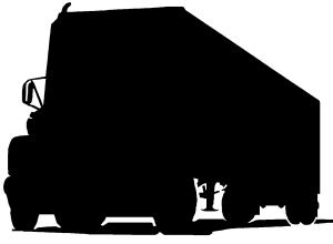 Truck Driver Silhouette